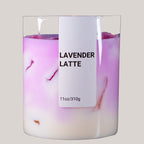 Lavender Latte Kerze