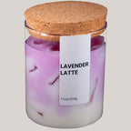 Lavender Latte Kerze