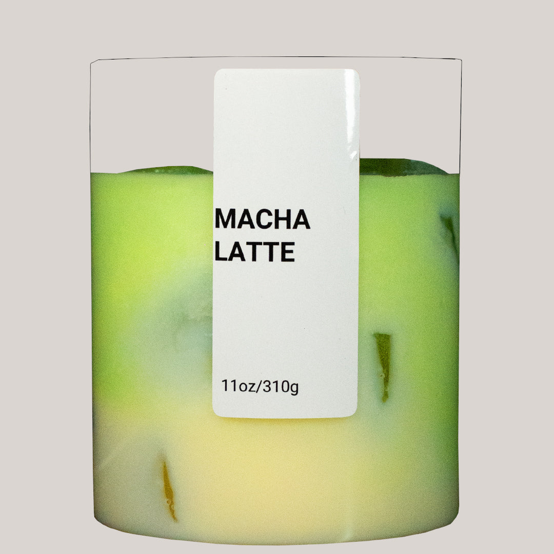 Macha Latte Kerze