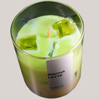 Macha Latte Kerze