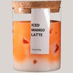 Iced Mango Latte Kerze