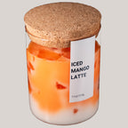 Iced Mango Latte Kerze